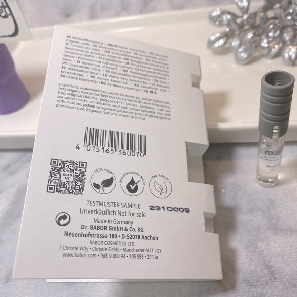 Babor Ampoule Concentrate Hydra Plus, NEW - Mini 2 ml - Picture 4 of 8